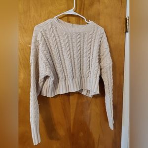 Cropped sweater